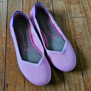 Rothy's begonia flat ballet shoe
